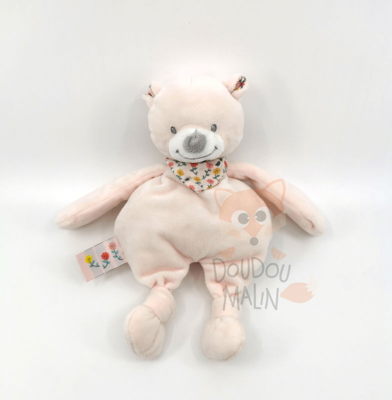  peluche ours rose 20 cm 